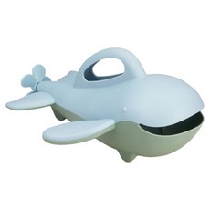 VIKINGTOYS 維京玩具 莫蘭迪色洗澡玩具 戲水鯨魚船 30-81196, 藍色, 290g, 1個