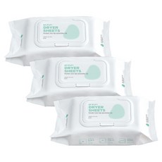Dr.Puri 烘衣機用衣物柔軟香氛紙 棉花香 正裝, 3個, 80入