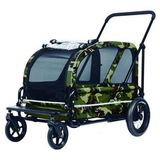 AIRBUGGY 大型寵物推車/大型犬及多頭飼養推車 Carriage DOCKY PET聯名款, 迷彩, 1個