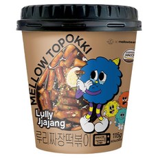멜로우빈 루리 짜장 떡볶이, 115g, 1개