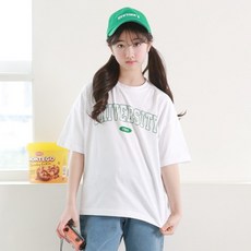 나나주니 라운드넥 유니버시 반팔 티셔츠