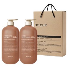 바이아우어 81만PPM 맥주효모 탈모샴푸 1.02L + 트리트먼트 1L 세트, 1세트 1세트
