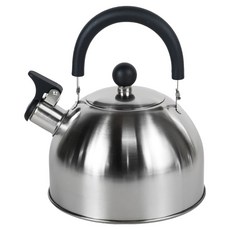 마시피렌체 스텐 휘슬 주전자, 1개, 실버, 2L