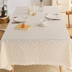 Maket Gamseong 小碎花布料防水桌布