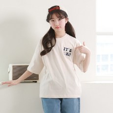 나나주니 라운드넥 오케이 반팔 티셔츠