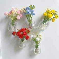 今日精選 磁鐵迷你花瓶 冰箱裝飾 磁吸 5入