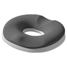 알버트현 메모리폼 도넛 방석 치질 임산부 산모방석, 1개, 다크그레이