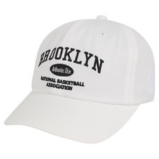 NBA키즈 BKN 아치형 자수 볼캡