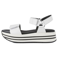 GEOX 女款 D SANDAL KENCY 涼鞋 W1D25RS3M, 白色, 250