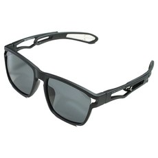 비츠로만 골프 등산 낚시 초경량 편광 스포츠 선글라스 24g, 블랙 무광(프레임) + 스모그(렌즈), 1개