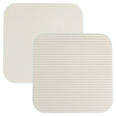 Sonorite 矽膠方形電磁爐保護墊 特大款 25cm, 象牙白, 2個