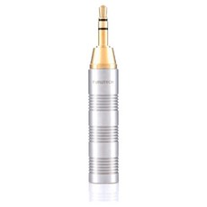 FURUTECH 古河 高級材質 6.3mm 轉 3.5mm 高級轉接頭, 銀色, 1個