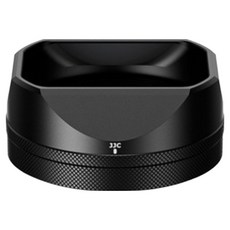 JJC 후지필름 X100VI X100V 렌즈 사각 후드, 1개, LH-XVI(블랙)