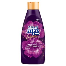피죤 초고농축 섬유유연제 시그니처 미스틱레인 본품, 1개, 1L