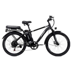 모토벨로 KG9 770W DUAL 48V 8Ah MTB 전기자전거 고객직접설치, 블랙, 스틸