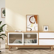 紅柿市集 居家DIY室內裝潢 亞麻紋3D牆壁 隔熱 防水 防潮 防撞 泡棉壁紙