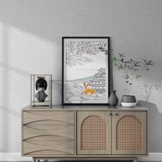 홍시마켓 홈 셀프 인테리어 린넨 3D 벽 단열 방수 방습 충격방지 폼 벽지 3p, 린넨 라이트그레이