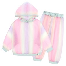 MilkBaby 입는 모기장 캠핑여행 숲체험 후드 상하의 세트