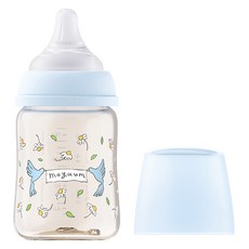 모윰 PPSU 올인원 유꼭지 젖병, 블루밍에디션, 1개, 170ml