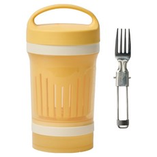 EASY&FREE Freshtower 水果沙拉便當盒 中 550ml + 醬料罐 115ml 套組