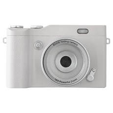 부이 폴딩 레트로 빈티지 감성 디지털 카메라, B6CA-01F(White)