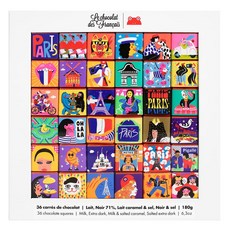 LE CHOCOLAT DES FRANCAIS 36入巧克力禮盒, 1套