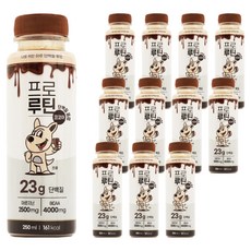PRO-ROUTINE 飲用精胺酸蛋白質 23g 飲品 可可, 12個, 250ml