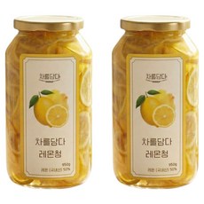 차를담다 레몬청, 950g, 1개입, 2개