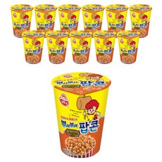 오뚜기 뿌셔뿌셔 팝콘 양념치킨맛, 12개, 45g