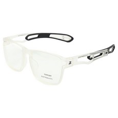 비츠로만 도수용 프레임 24g 초경량 무광 스포츠 편광 선글라스, 투명, 1개