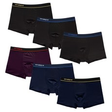 INTARSIA 青少年用線條平口褲6件組 INJ-5700