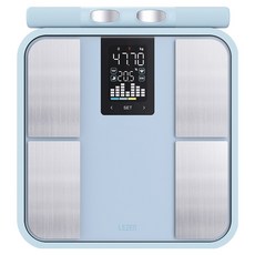 르젠 플로우인 디지털 바디 분석 체중계, LZ-IN100, 애거트 블루, 1개