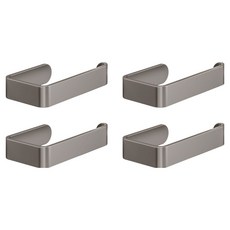 더자카 무타공 모던 다용도 수납 휴지걸이 FREE, 그레이, 4개