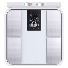 르젠 플로우인 디지털 바디 분석 체중계, LZ-IN100, 쿼츠 화이트, 1개