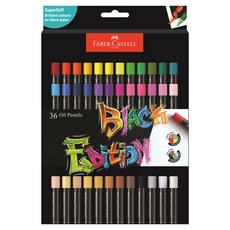 FABER-CASTELL 輝柏 Black Edition 油性粉彩, 1個, 36色