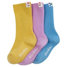 두두앤솜 코튼 골지 삭스 3켤레 세트