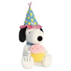 오로라 피너츠 생일 축하 스누피, 혼합색상, 1개, 43cm