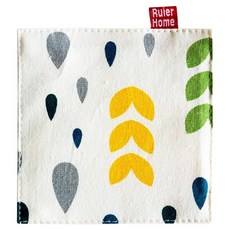 RUIER HOME 溫馨自然圖案茶杯墊