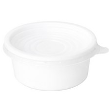 미앤마이웨이 기본 뚜껑 소스컵 백색 68mm 70ml, 200개, 1개입