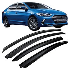 지엠지모터스 차량용 썬바이저 4종 세트, 스모그, 아반떼AD 2015년 9월~2020년 3월 스모그, 아반떼AD 2015년 9월~2020년 3월