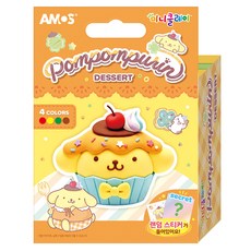 아모스 산리오 미니클레이 폼폼푸린 디저트, 30g, 1개