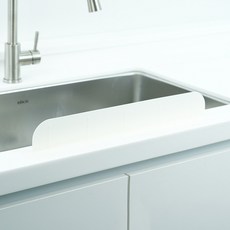 Sonorite 高附著力高CP值終極版 Jeti 矽膠水槽擋水板 7 x 48.5 cm, 白色, 2個