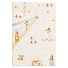 엑스터 귀여운 미니멀 북유럽 감성 카페트