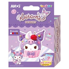 아모스 산리오 미니클레이 쿠로미 디저트, 75g, 1개