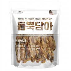 듬뿍담아 강아지 오리날개 간식, 400g, 1개, 오리
