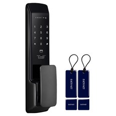cooing home appliances 免鑽孔推拉式數位電子鎖, DL-HY05SV, 顧客自行安裝