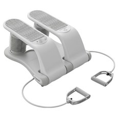 파워몬 가정용 실내 홈트 하체 걷기 유산소 임산부 다이어트 운동 에어 스텝퍼 일반발판, 그레이