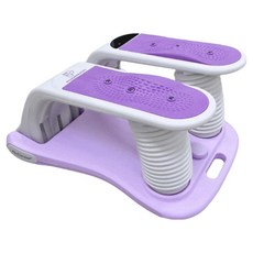 파워몬 가정용 실내 홈트 하체 걷기 유산소 임산부 다이어트 운동 에어 스텝퍼 지압발판, 퍼플