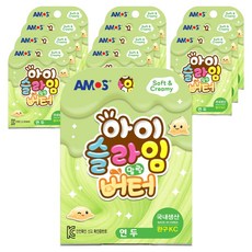 아모스 아이슬라임 말랑버터, 12개, 60g, 연두