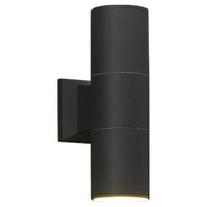 비츠조명 LED 옥외 2등 A형 소 외부 벽부등, 블랙